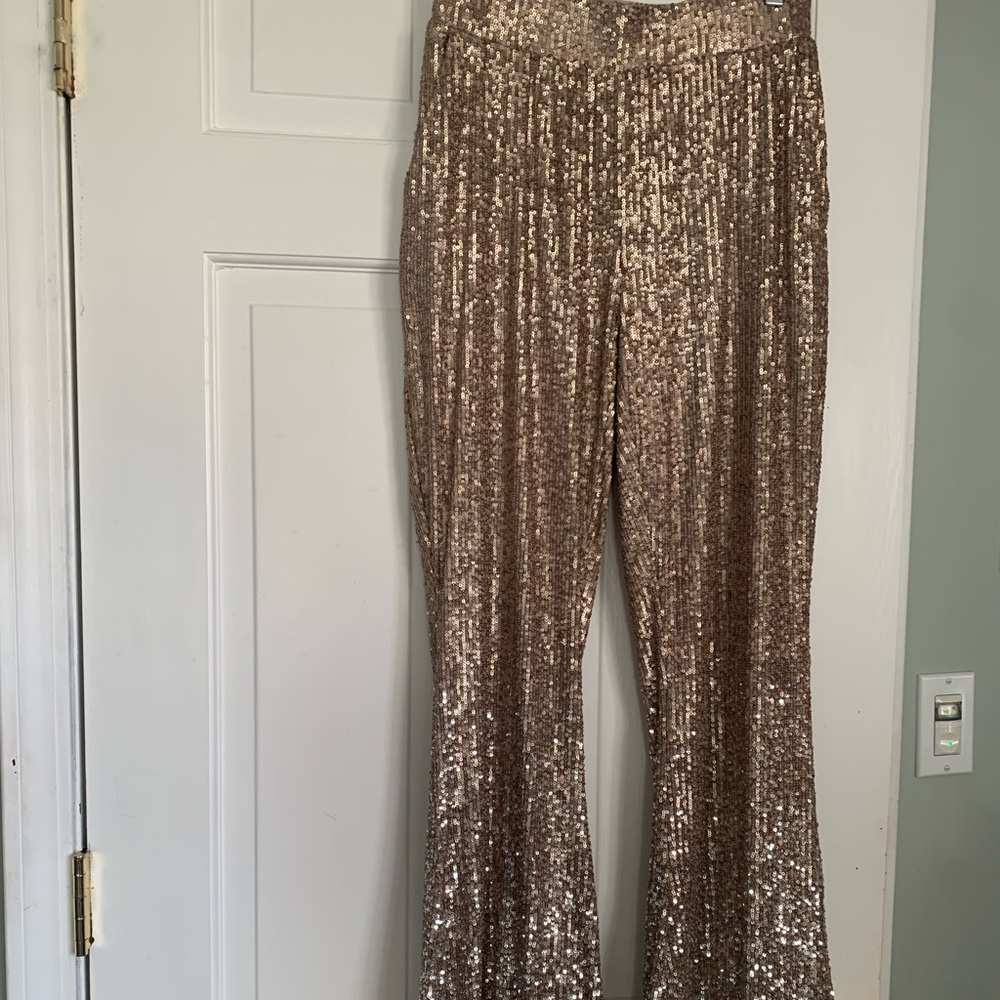 NWT Sequin Ombré pants